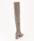 【マガジン掲載/22.5cm~24.5cm】ストレッチフェイクスウェード ロングブーツ（KJ44）