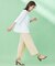 【洗える】ライトツイルストレッチセミワイド パンツ