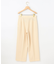 【洗える】ライトツイルストレッチセミワイド パンツ