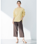 【洗える】ライトツイルストレッチセミワイド パンツ