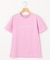 【洗える】プレーティングプリントロゴ Tシャツ