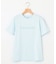 【洗える】プレーティングプリントロゴ Tシャツ