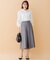 【洗える】ツイルストレッチフレア パンツ