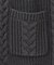 ケーブルニット カーディガン