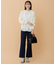 【WEB・一部店舗限定】モールミックスパターンニット カーディガン