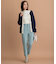 【洗える】2WAYウォームストレッチテーパード パンツ