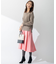 【WEB限定】ウールジョーゼット スカート