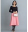 【WEB限定】ウールジョーゼット スカート