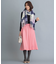 【WEB限定】ウールジョーゼット スカート