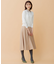 【WEB限定】ウールジョーゼット スカート
