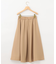 【WEB限定】ウールジョーゼット スカート