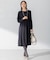 【WEB限定】ウォームジョーゼット タックワンピース