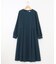 【WEB限定】ウォームジョーゼット タックワンピース
