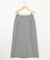 【洗える・ウエストゴム仕様】2WAYストレッチ スカート
