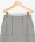 【洗える・ウエストゴム仕様】2WAYストレッチ スカート