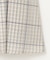 【洗える】シアーチェック スカート