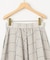 【洗える】シアーチェック スカート