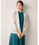 【WEB限定】シアーツイルジャージーショート カーディガン