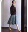 【23AW】フラワープリント ドラマティック スカート