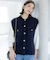 【WEB限定】ツィードニットベスト