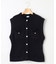 【WEB限定】ツィードニットベスト