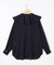 シフォンツイルラッフル ブラウス