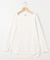 スクエアネックテール ロングＴシャツ