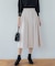 【洗える・4色展開】ウーステッドライクギャバ スカート