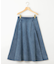 【23AW】DENIMフレア スカート