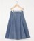 【23AW】DENIMフレア スカート