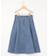 【23AW】DENIMフレア スカート