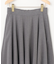 【飯豊まりえさん着用・Oggi12月号掲載・選べる6色展開】T/Rツイルストレッチ フレアスカート