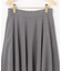 【飯豊まりえさん着用・Oggi12月号掲載・選べる6色展開】T/Rツイルストレッチ フレアスカート