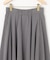 【飯豊まりえさん着用・Oggi12月号掲載・選べる6色展開】T/Rツイルストレッチ フレアスカート