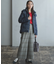 T/Rツイルストレッチ ワイドパンツ
