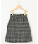 ファンシーツィード ミニスカート