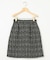 ファンシーツィード ミニスカート