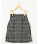 ファンシーツィード ミニスカート