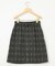 ファンシーツィード ミニスカート