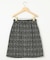 ファンシーツィード ミニスカート