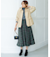 シアーツイルチェック フレアスカート