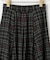シアーツイルチェック フレアスカート