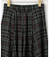 シアーツイルチェック フレアスカート
