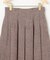 【WEB限定】ネコアシツィード プリーツスカート