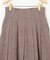【WEB限定】ネコアシツィード プリーツスカート
