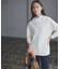 【WEB限定】ウールカシミヤミックスVネック ニット