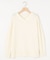 【WEB限定】ウールカシミヤミックスVネック ニット