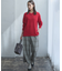 【WEB限定】ウールカシミヤミックスVネック ニット
