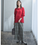 【WEB限定】ウールカシミヤミックスVネック ニット