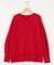 【WEB限定】ウールカシミヤミックスVネック ニット